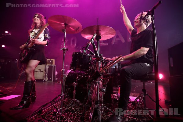 BLOOD RED SHOES - 2024-09-13 - PARIS - Gaite Lyrique - Laura-Mary Carter - Steven Ansell